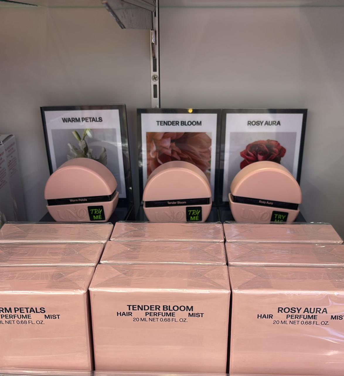 UNOVE HAIR PERFUME MIST ukuran 20 ml.